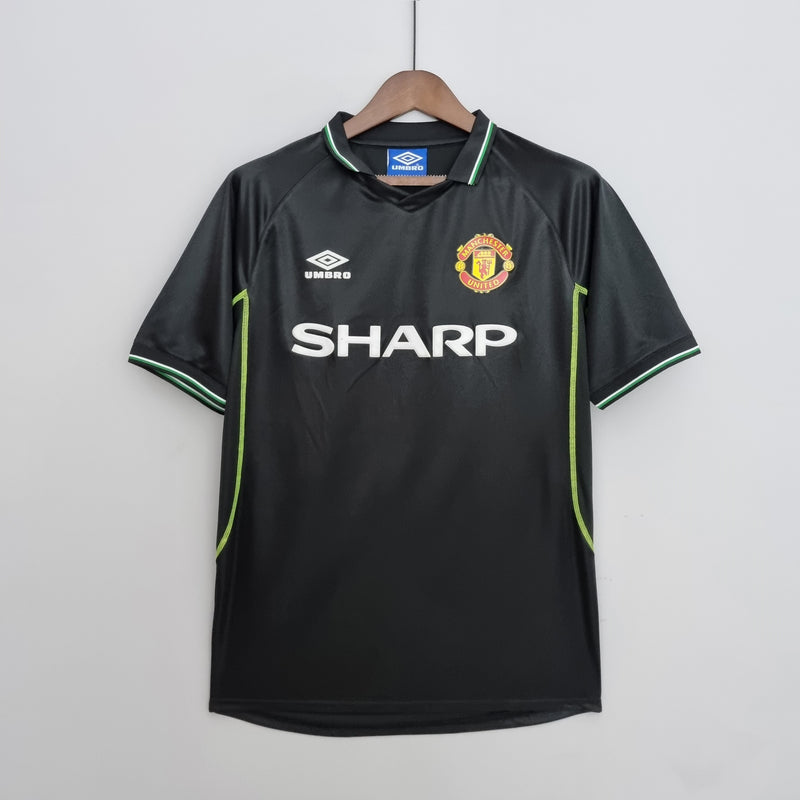 CAMISA RETRÔ MANCHESTER UNITED AWAY 1998