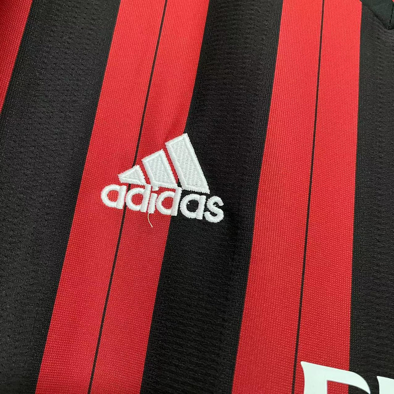 CAMISA RETRÔ MILAN HOME MANGA LONGA 13/14