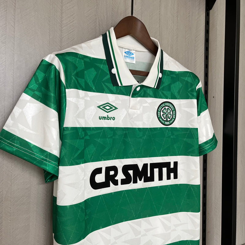 CAMISA RETRÔ CELTIC HOME 89/90