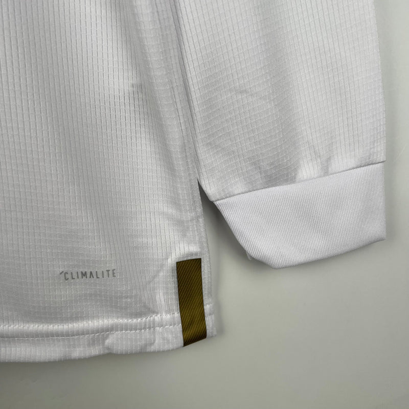 CAMISA REAL MADRID MANGA LONGA RETRÔ HOME 18/19