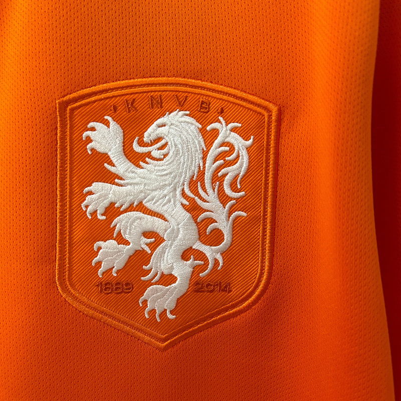 CAMISA RETRÔ HOLANDA HOME 2014