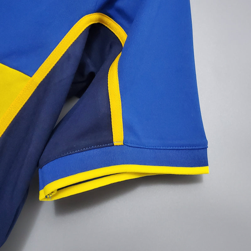 CAMISA BOCA JUNIORS RETRÔ HOME 01/02