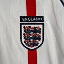 CAMISA RETRÔ INGLATERRA HOME MANGA LONGA 2002