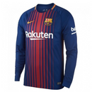 CAMISA RETRÔ MANGA LONGA BARCELONA HOME 17/18