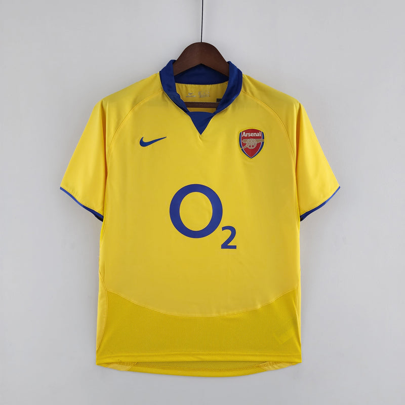 CAMISA RETRÔ ARSENAL AWAY 03/04