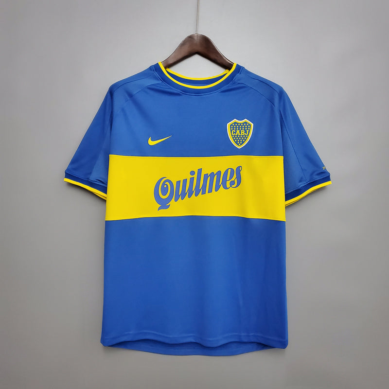 CAMISA BOCA JUNIORS RETRÔ HOME 99/2000