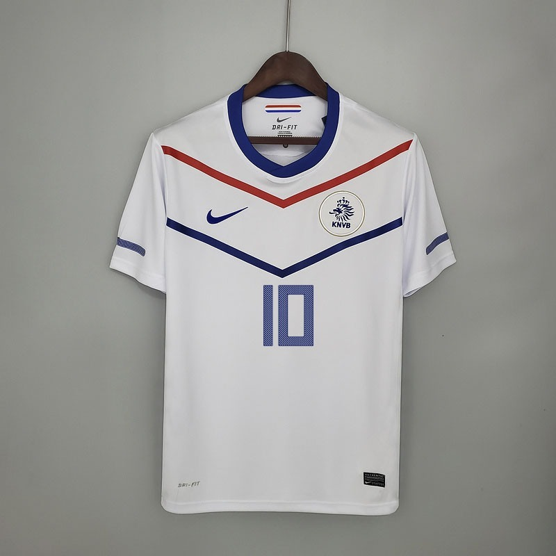 CAMISA RETRÔ HOLANDA AWAY 2010
