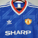 CAMISA RETRÔ MANCHESTER UNITED THIRD 86/88