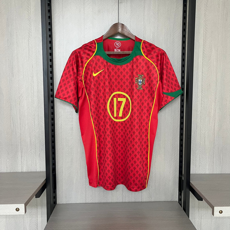 CAMISA RETRÔ PORTUGAL HOME 2004