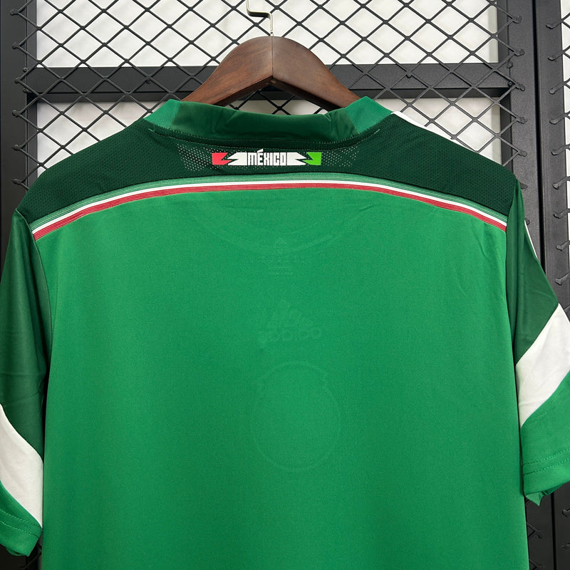 CAMISA RETRÔ MÉXICO HOME 2014