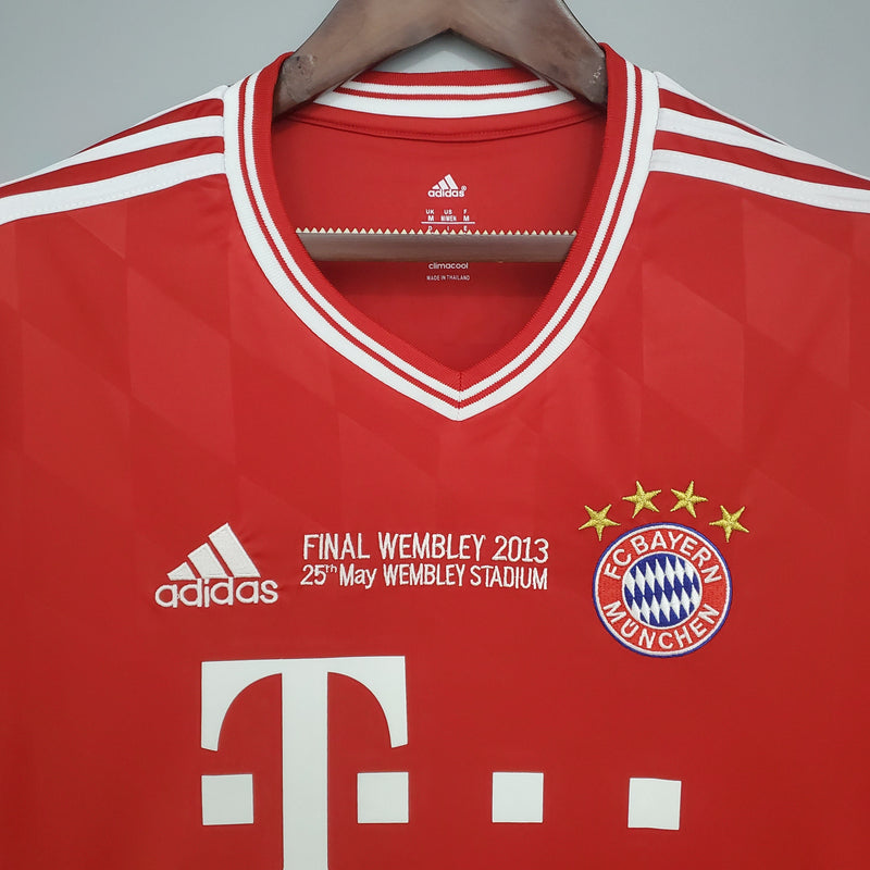 CAMISA RETRÔ BAYERN DE MUNICH HOME MANGA LONGA 13/14