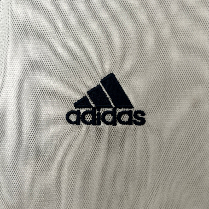 CAMISA REAL MADRID MANGA LONGA RETRÔ HOME 00/01