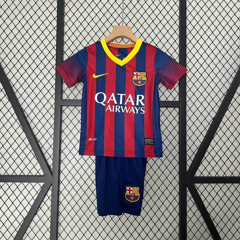 KIT INFANTIL RETRÔ BARCELONA HOME 13/14