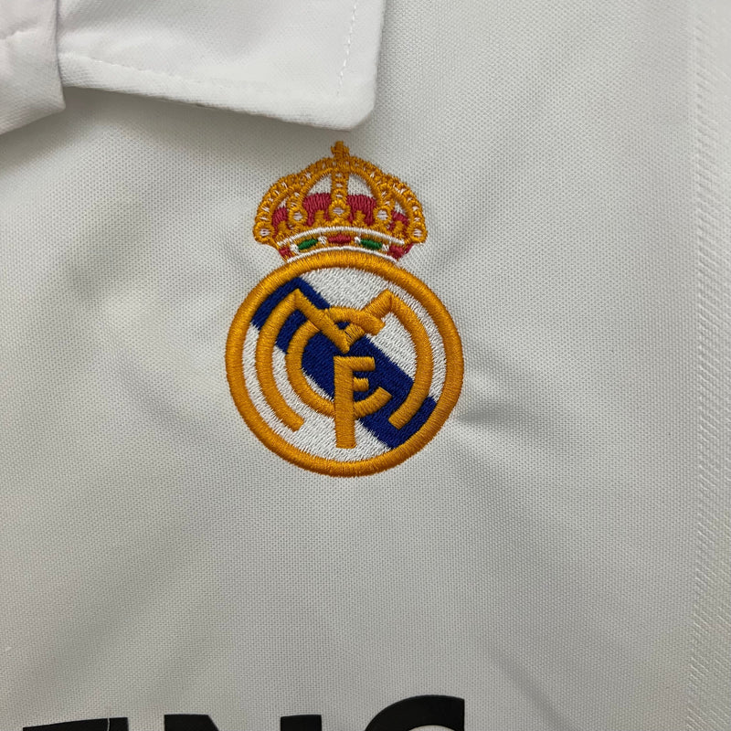 CAMISA RETRÔ REAL MADRID HOME 02/03