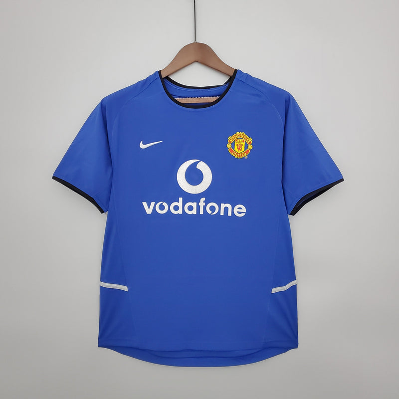 CAMISA RETRÔ MANCHESTER UNITED AWAY 02/04