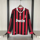 CAMISA RETRÔ MILAN HOME MANGA LONGA 09/10