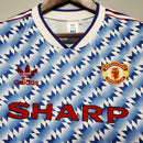 CAMISA RETRÔ MANCHESTER UNITED AWAY 90/92