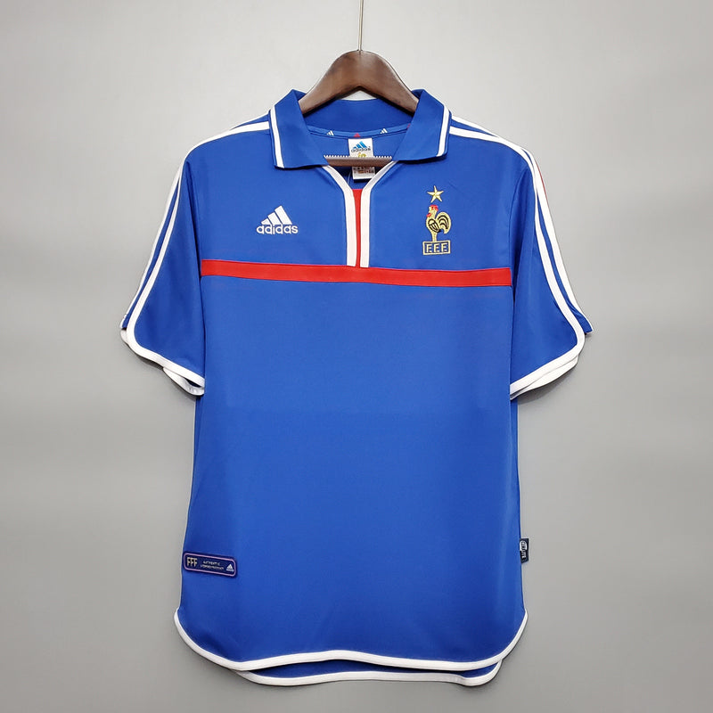 CAMISA RETRÔ FRANÇA HOME 2000