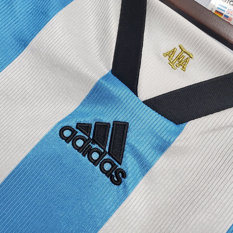 CAMISA RETRÔ ARGENTINA HOME 1998