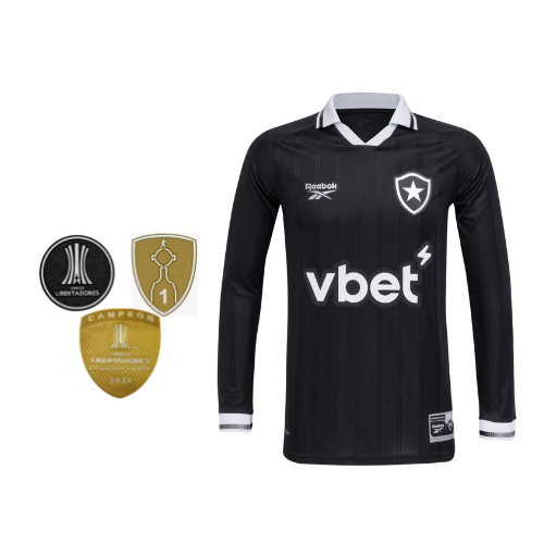 CAMISA BOTAFOGO RESERVA 2025/26 MANGA LONGA