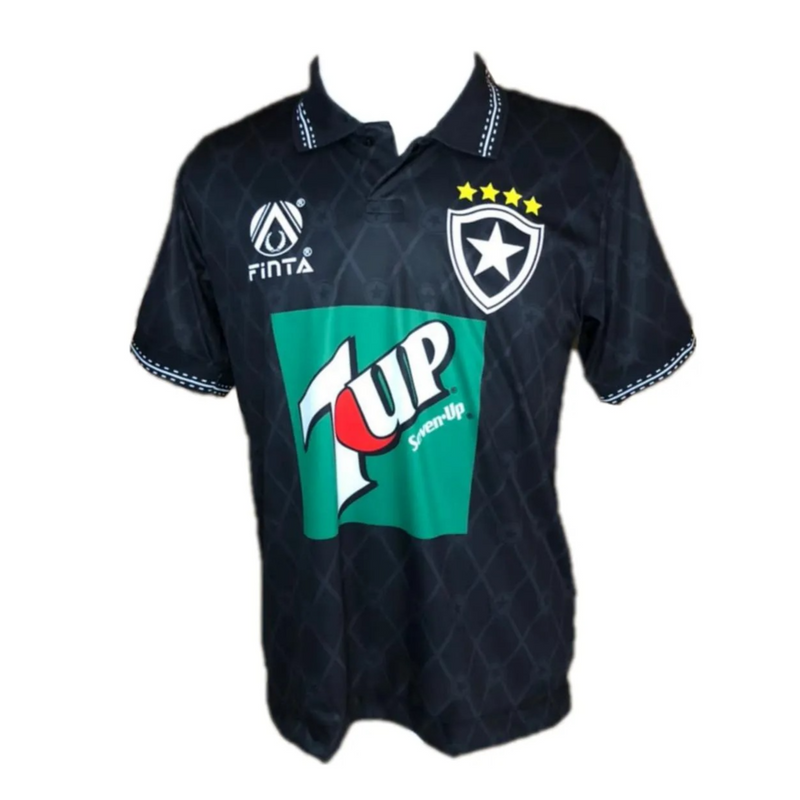 CAMISA RETRÔ BOTAFOGO 1995 FINTA PRETA