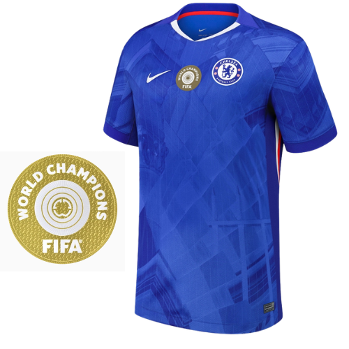CAMISA FEMININA  CHELSEA I TITULAR 2025 AZUL