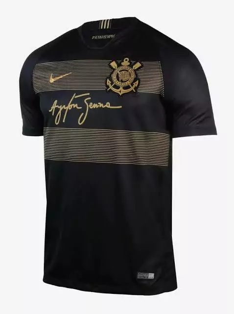 Camisa Retrô TIMAO x Ayrton Senna 2018/19
