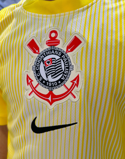 CAMISA TIMAO GOLEIRO 2025/26 AMARELA MASCULINA TORCEDOR