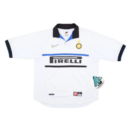 Camisa Retrô Inter de Milão 1998/99 Reserva Branca
