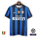 Camisa Retrô Inter de Milão 2009/10 Home azul/preta