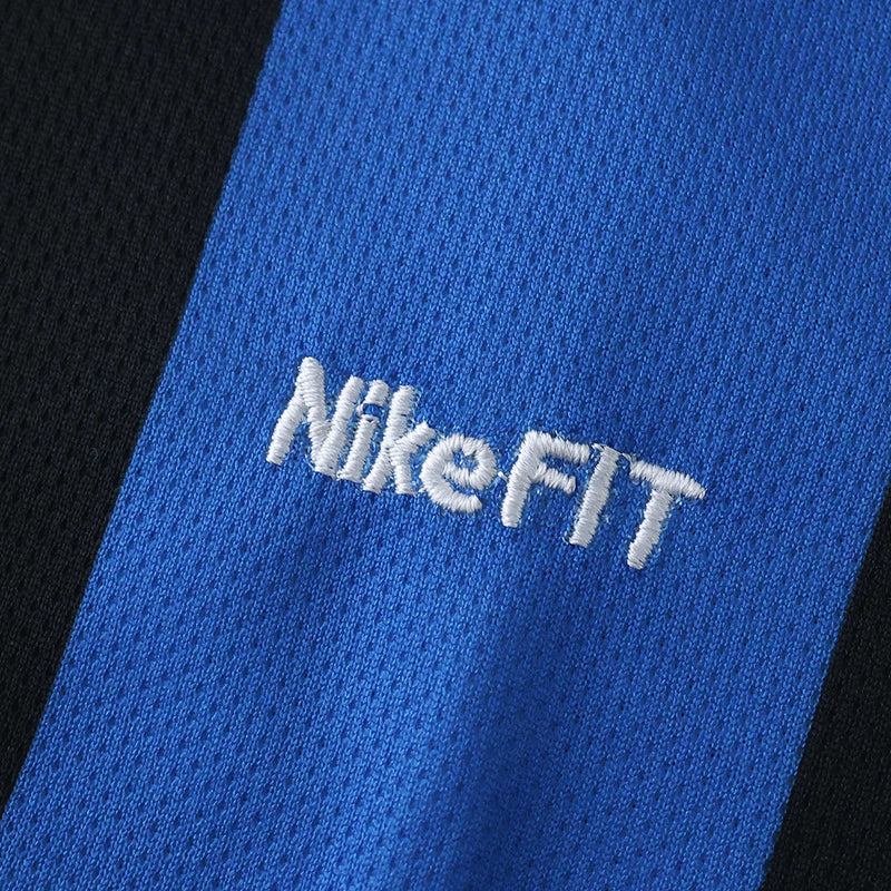 CAMISA RETRÔ MANGA LONGA INTER DE MILÃO HOME 09/10