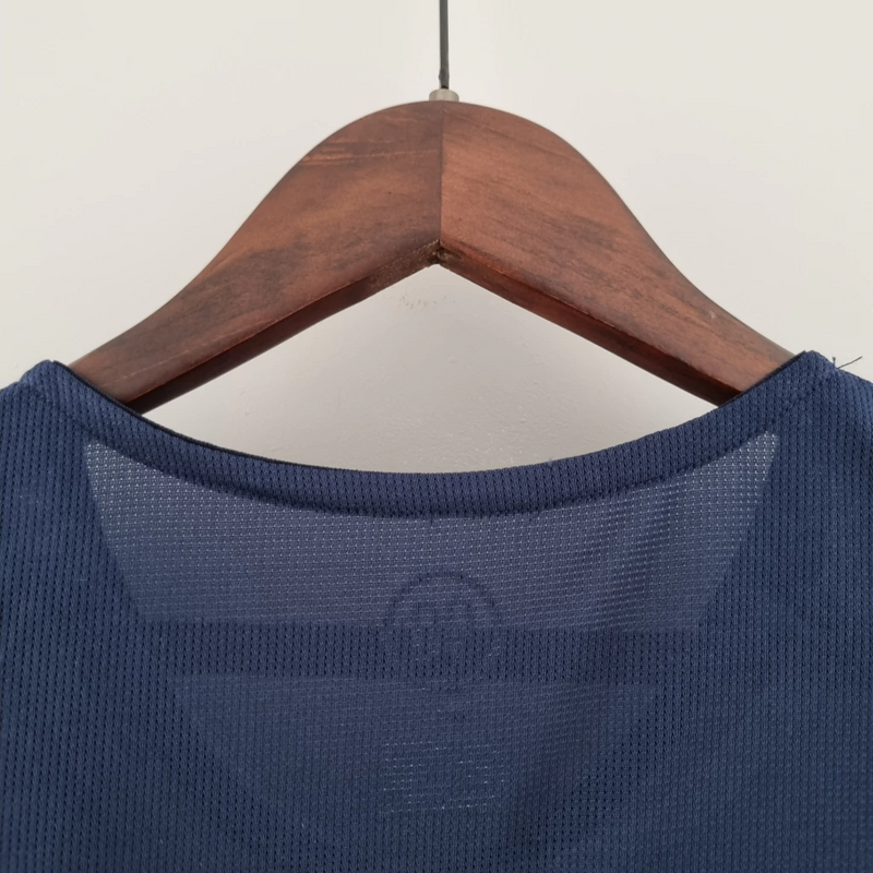 Camisa Retrô Inter de Milão 2004/05 TERCEIRA Azul/Preta