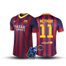 CAMISA RETRÔ BARCELONA HOME 2013/14 GRENÁ MASCULINA + CHAVEIRO ESPECIAL DE BRINDE