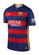 CAMISA RETRÔ  BARCELONA 2015/16 GRENÁ MASCULINA + CHAVEIRO ESPECIAL DE BRINDE