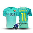CAMISA RETRÔ  BARCELONA THIRD 2016/17 GRENÁ MASCULINA + CHAVEIRO ESPECIAL DE BRINDE