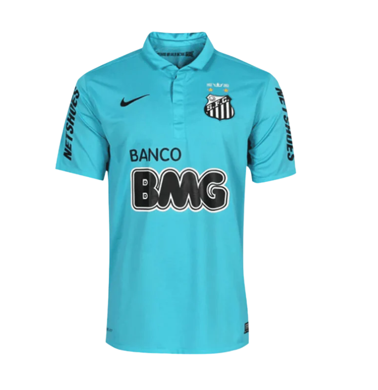 Camisa Retrô Peixe 2012/13 Reserva Azul