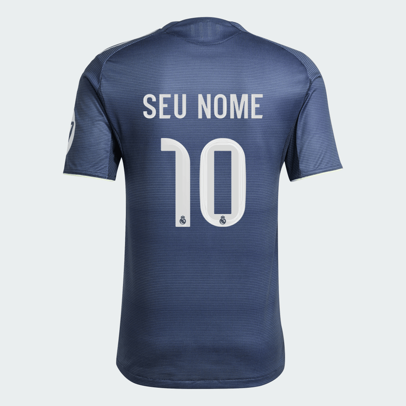 CAMISA REAL MADRID II RESERVA 2025/26 AUTHENTIC VERSÃO JOGADOR