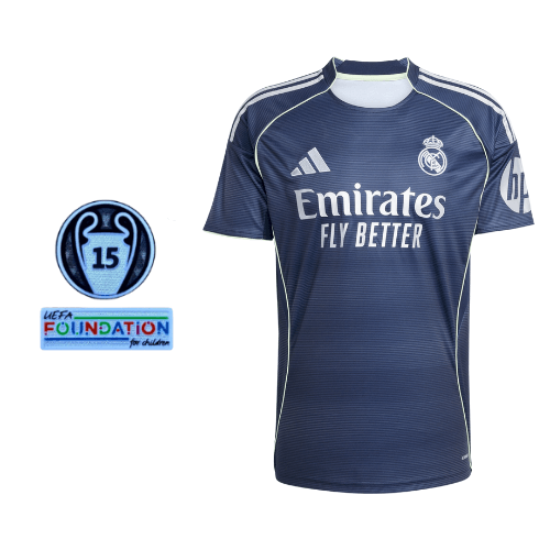 CAMISA REAL MADRID II RESERVA 2025/26 AUTHENTIC VERSÃO JOGADOR