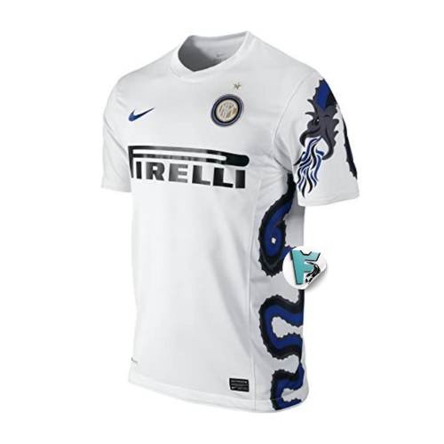 Camisa Retrô Inter de Milão 2010/11 Reserva branca