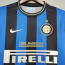 Camisa Retrô Inter de Milão 2009/10 Home azul/preta