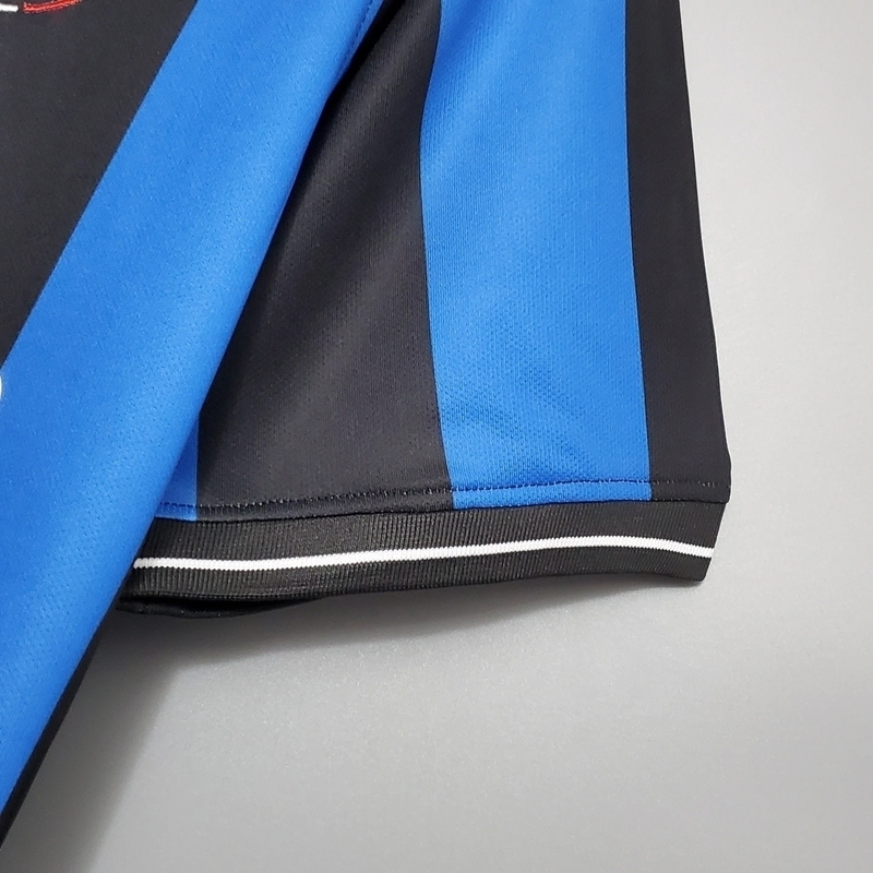 Camisa Retrô Inter de Milão 2009/10 Home azul/preta