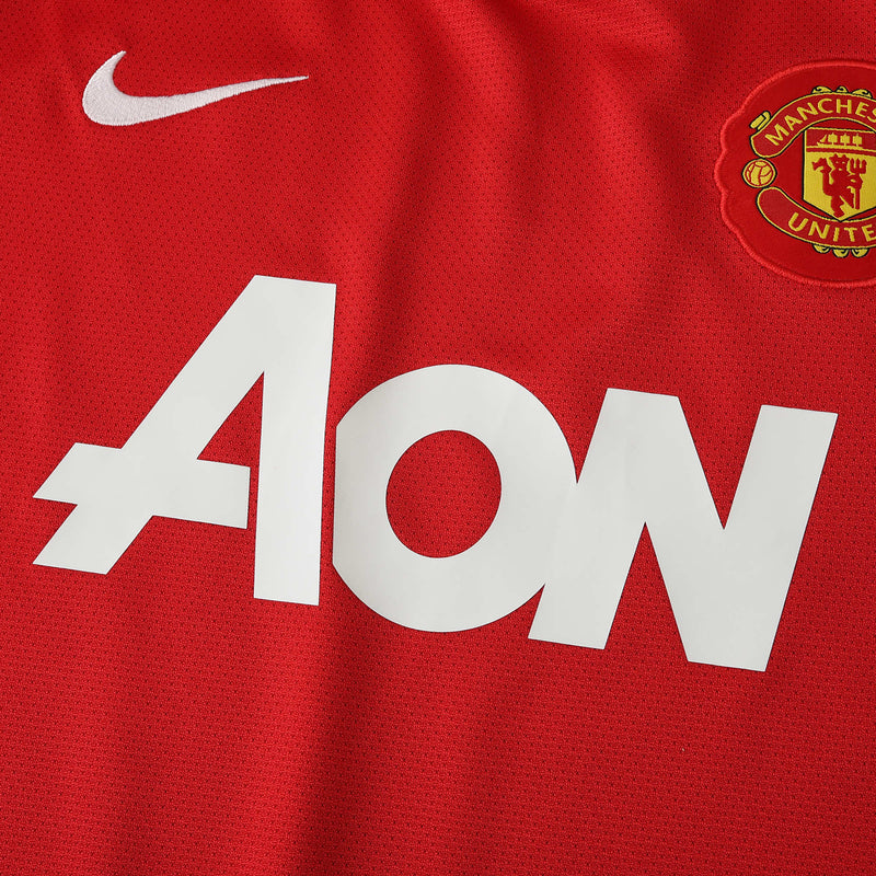 CAMISA RETRÔ MANCHESTER UNITED HOME 10/11