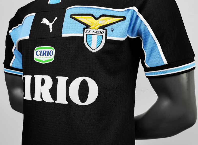 CAMISA RETRÔ LAZIO 1999 PRETA