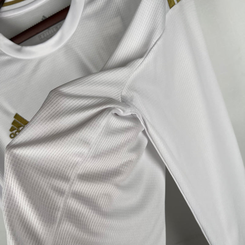 CAMISA REAL MADRID MANGA LONGA RETRÔ HOME 18/19