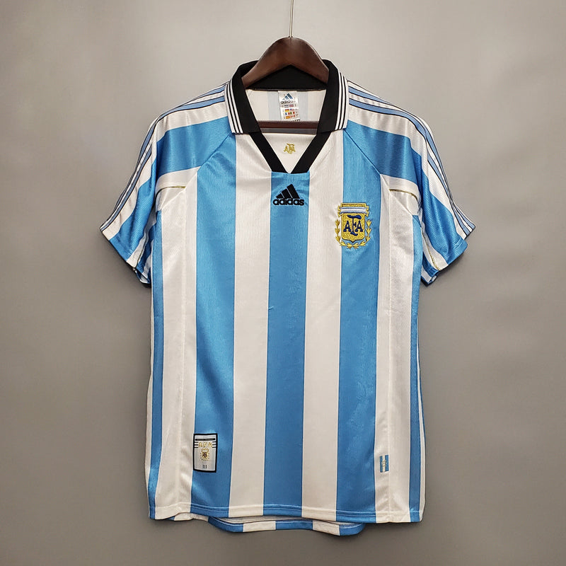 CAMISA RETRÔ ARGENTINA HOME 1998