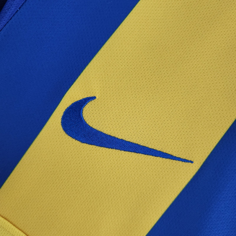 CAMISA BOCA JUNIORS RETRÔ HOME 09/10