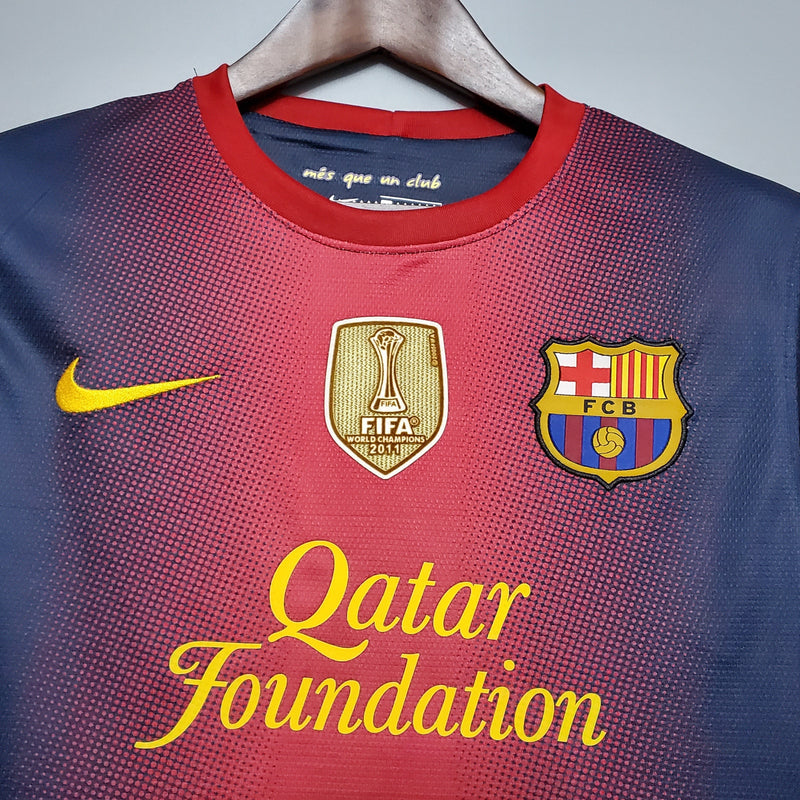 CAMISA RETRÔ BARCELONA HOME 12/13