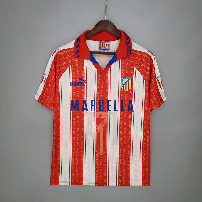 CAMISA RETRÔ ATLÉTICO DE MADRID HOME 95/96
