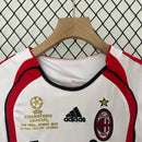 KIT INFANTIL RETRÔ MILAN AWAY 06/07