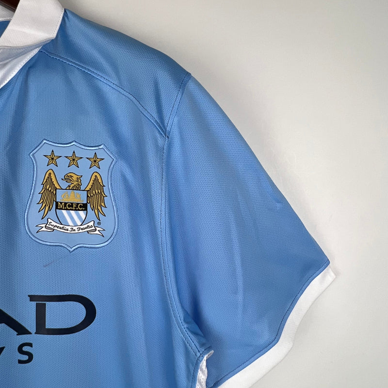 CAMISA MANCHESTER CITY RETRÔ HOME 15/16